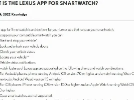 The Lexus GX iPhone watch app is amazing !