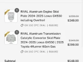 Rival 4x4 skid plates