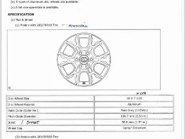 GX550 Wheels confirmed 18x7.5*