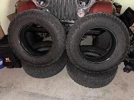 UPDATE: SOLD - 4 OEM 265/70r18 Toyo Open Country tires - $600 OBO