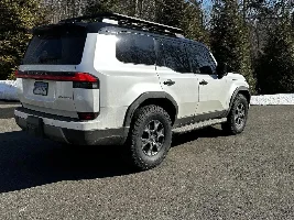 Largest tires on 18” wheels!