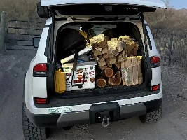 Rear cargo area plastic scuffing