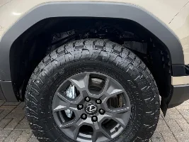 Largest tires on 18” wheels!
