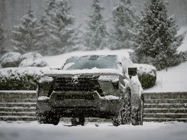 Lux+ in the snow!