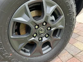 Brakes Rust and dust