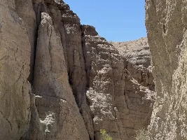 Painted Canyon, Mecca, CA. and Calcite Mine Trail in Anza Borrego, CA