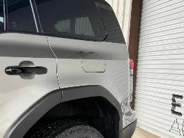 BACK IN BLACK: Tuxedo Trim - Changing color of A and D pillar upper trim from dark grey to gloss black