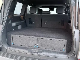 Low Cost - Improvised Drawer Options  for GX 550 cargo area.