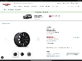 Wheels finish