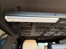 Victory 4x4 Molle Shelf/Panel System Installed