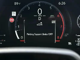 Parking Support Brake Off warning/notification