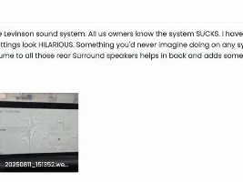 Mark Levinson Stereo Settings Improvement?