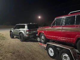 First Towing Trip