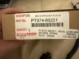 2025 OT+ AUX Switches wiring