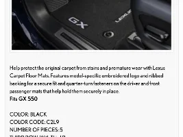 BRAND NEW! OEM Carpet floor mat set & cargo mat