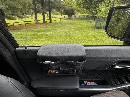 Driver's side door arm rest solutions?