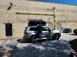 Best cross bars and cargo box for the GX550