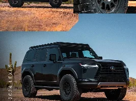 GX550 with Method Wheels running 35x12.50 tires