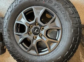 New OEM GX 550 OT+ wheels & tires w/lugs - San Antonio, Tx 🔥