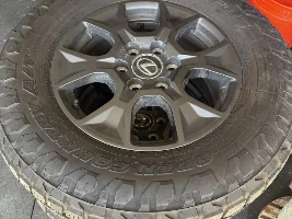 OEM Lexus GX 550 Overtrail Wheels & Tires – Like New (Only 2,800 Miles!) 🔥