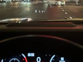 Tachometer in Heads-Up Display