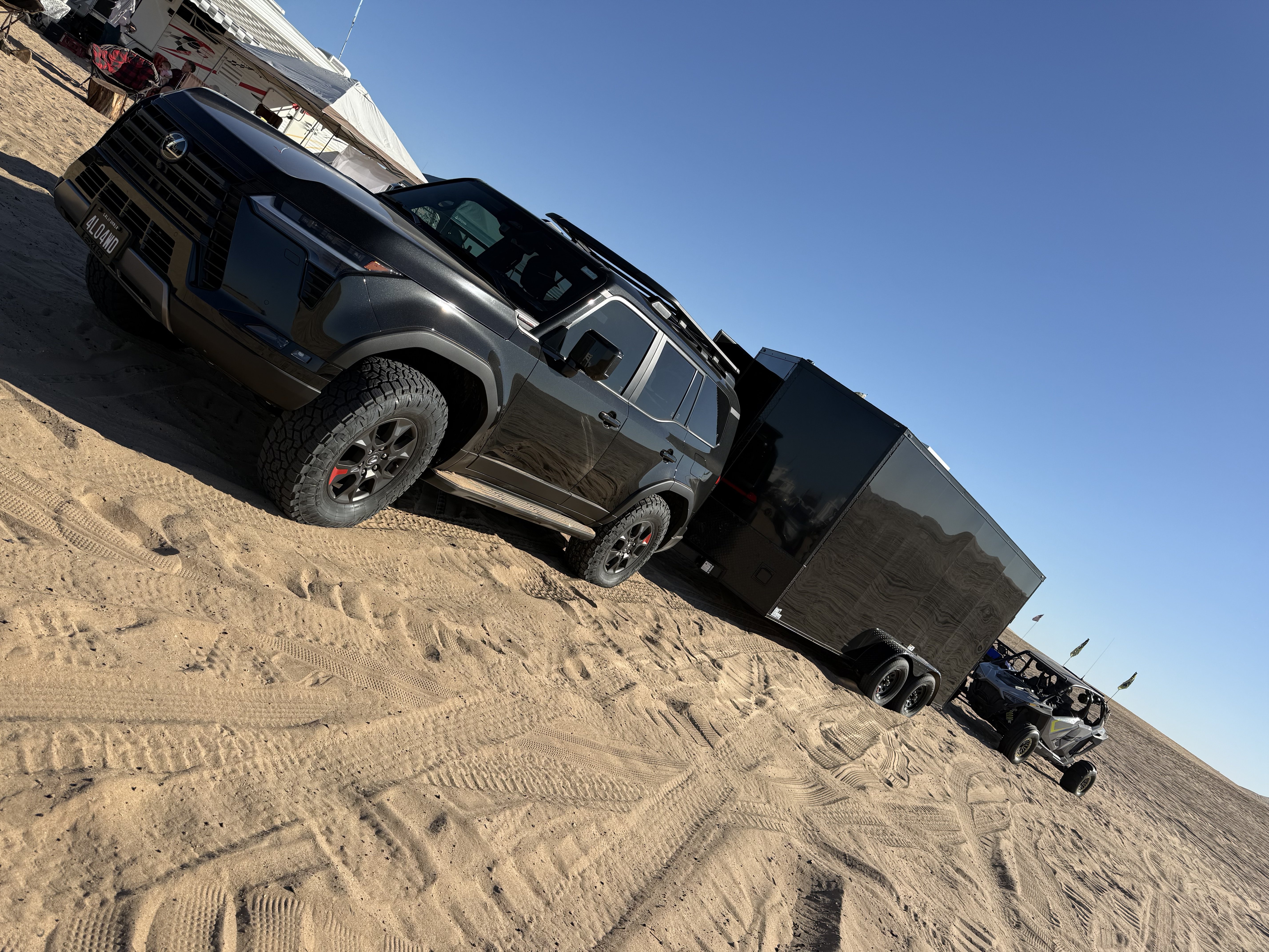 Quick Glamis trip